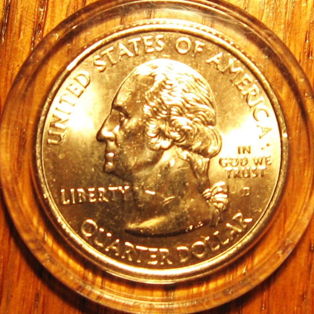 2003 State of Illinois Uncirculated Quarter sealed in plastic case
